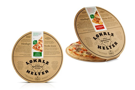 Boxless Pizza Package Design