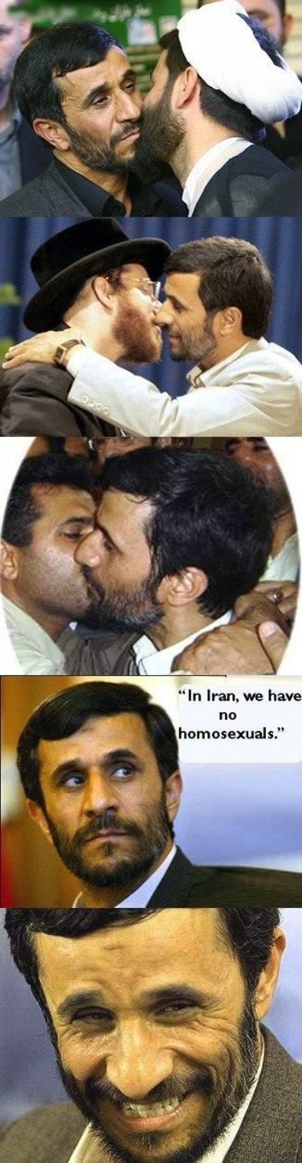 iran funny - "In Iran, we have no homosexuals."