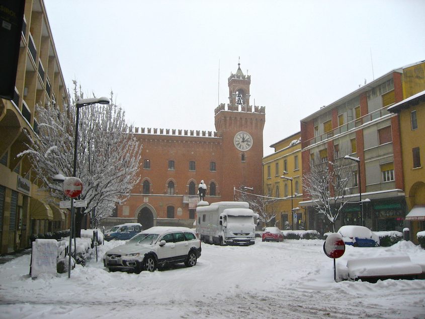 Snowy Italy