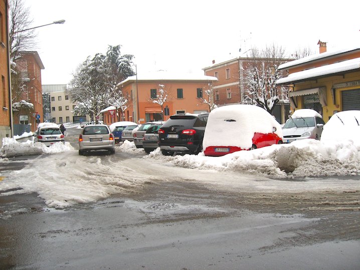 Snowy Italy