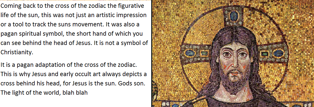 Jesus is a pagan symbol