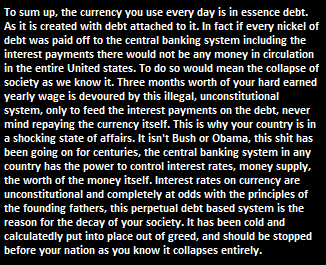 The Dollar is Debt.