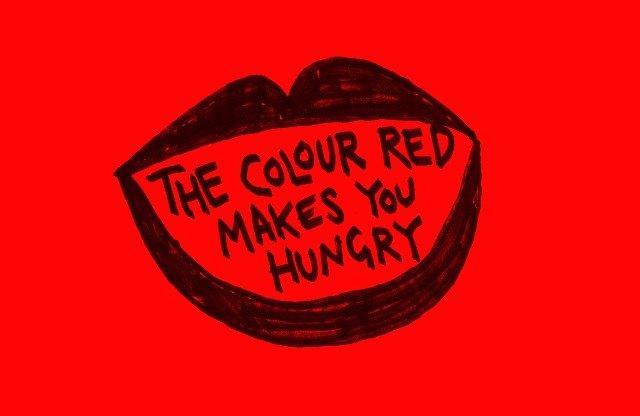 hungry red - The Colour Red Makes You Hungry