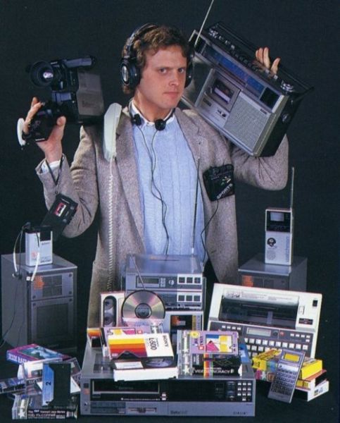 30 years later, you can carry all of this in your pocket