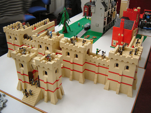 huge lego castles