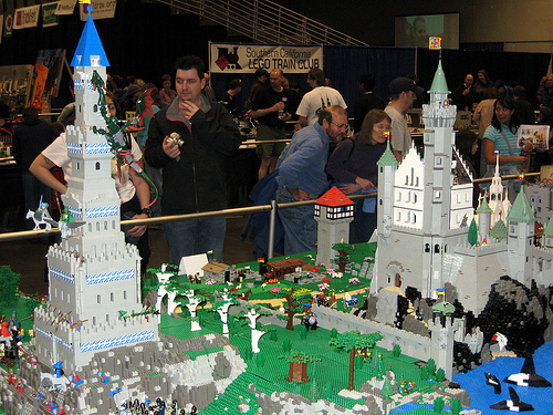 huge lego castles