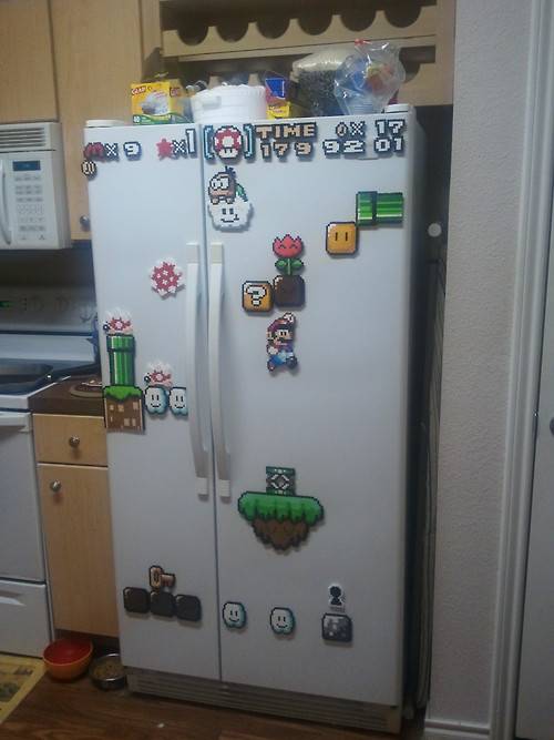 mario fridge magnets