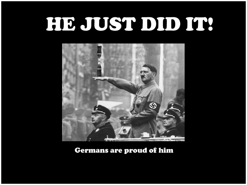 He is the one. He can now rest in peace. Thats how the "Sieg Heil" style established!