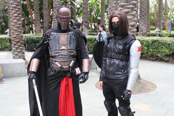 Yet another Darth Revan I found, with Winter Soldier. This Revan had more detailed armor.