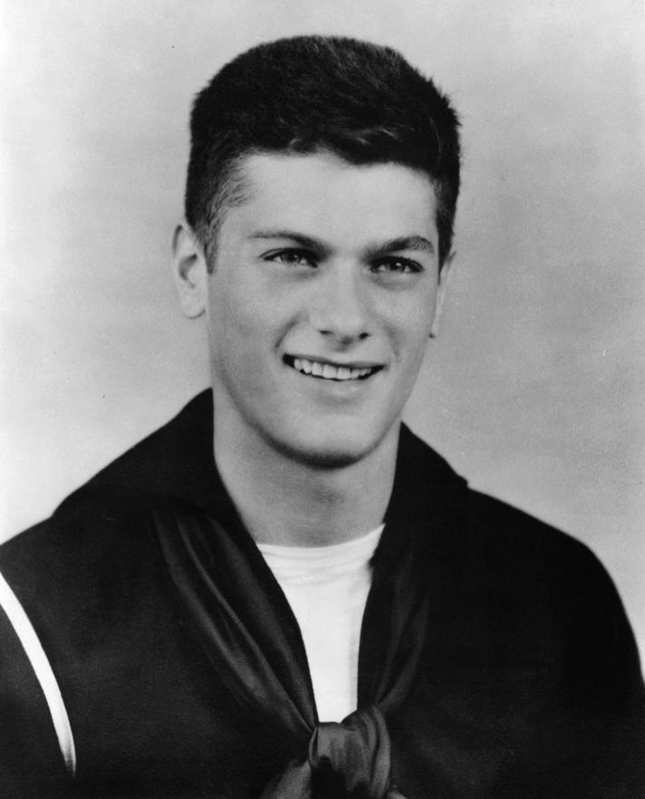Tony Curtis. He enlisted in the Navy at the age of 17 and served on a submarine tender in the Pacific. In September 1945, the future actor watched the surrender of the Japanese forces from the deck of his ship, the USS Proteus.