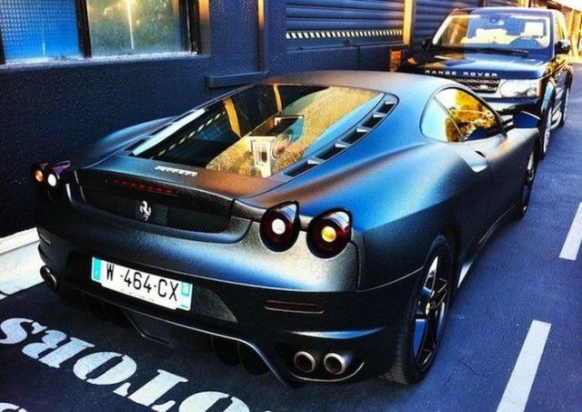 Leather Wrapped Ferrari Gallery