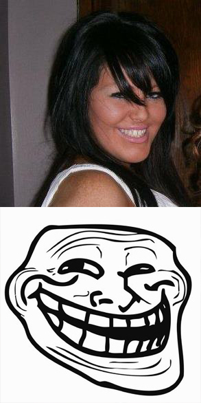 Real Life Troll Face.