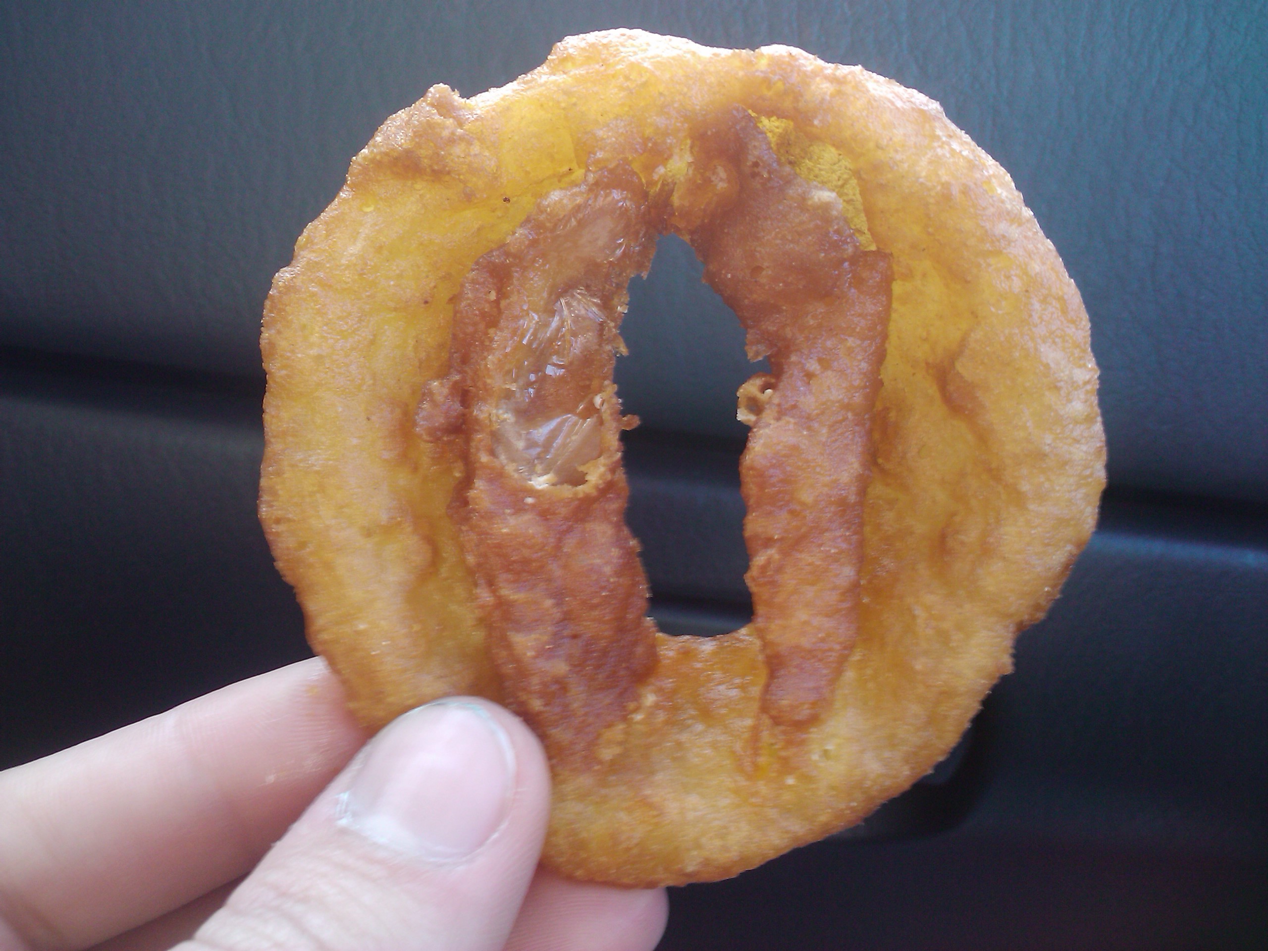 Does this look familiar? Found this in my bag of onion rings from Wal-mart