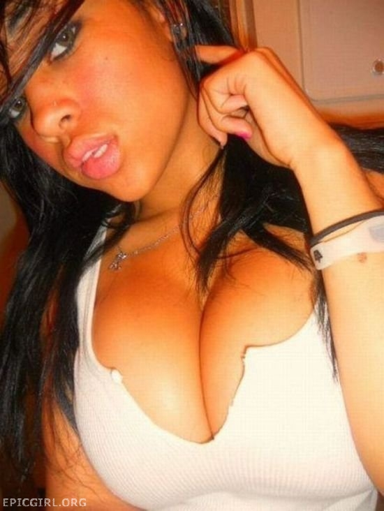 Hot girls with amazing cleavage