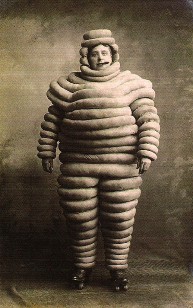 The first ever Michelin man