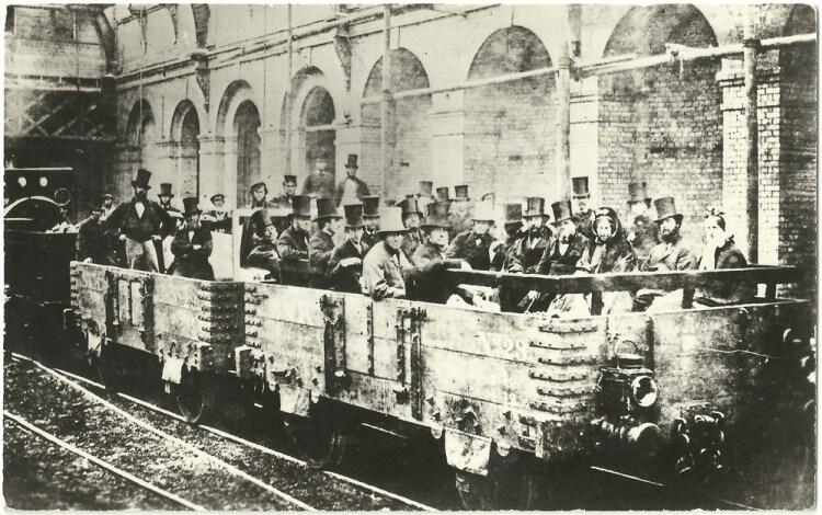 First trip on the London Underground in 1863