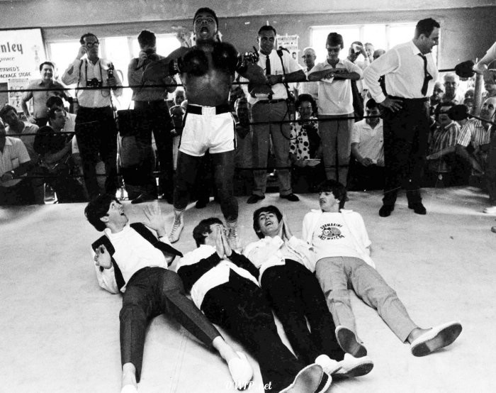 The Beatles and Muhammad Ali