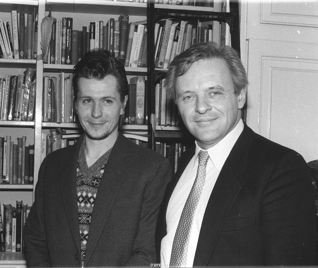 Anthony Hopkins and Gary Oldman in 1980s