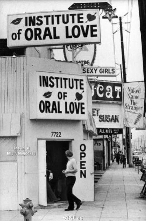 Institute of Oral love, Los Angeles, 1976