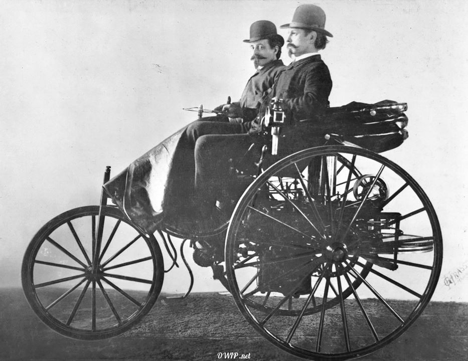January 29, 1886 - Karl Benz patented the first car in the world,Benz Patent-Motorwagen