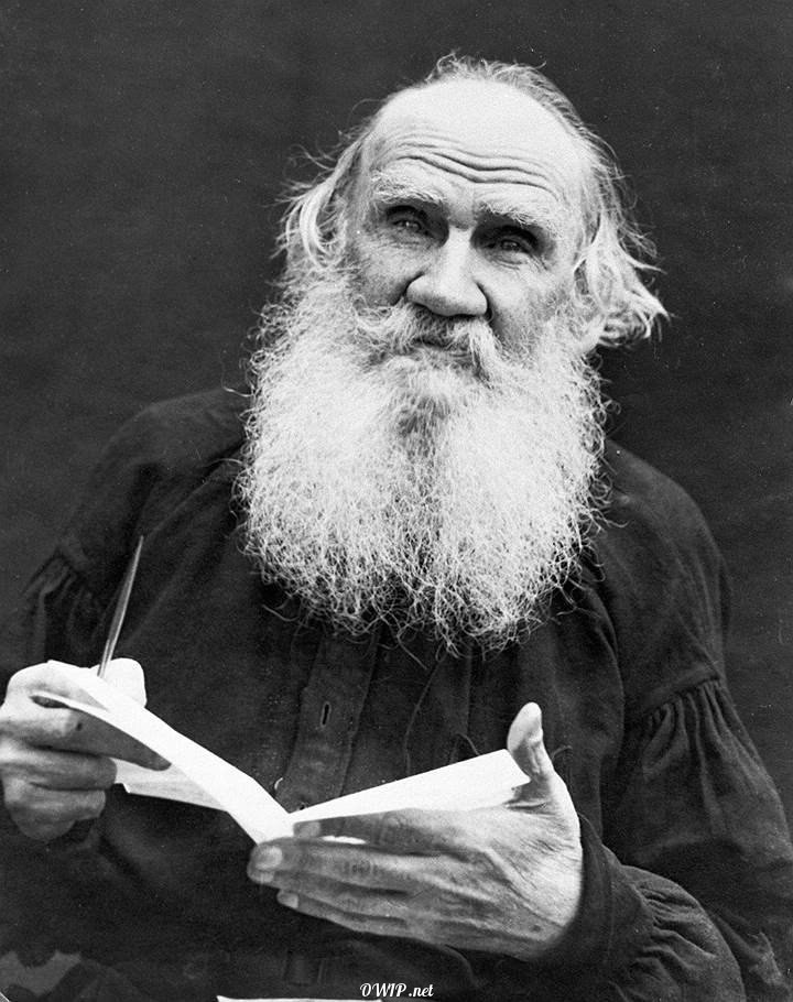 Leo Tolstoy man who wrote war and peace 1910
