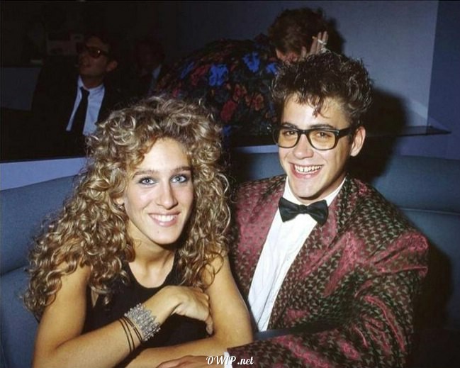 Sarah Jessica Parker and Robert Downey Jr back in 1990s