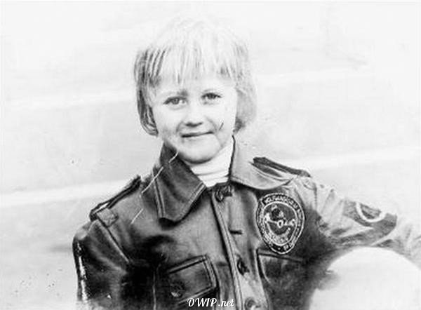 very young Michael Schumacher