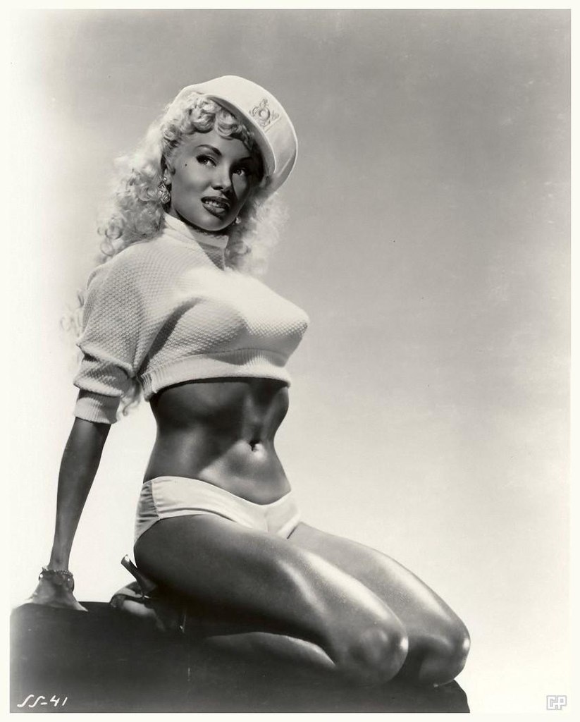 Lilly Christine, Dancer, actress and model, USA, 1950