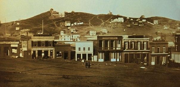 San Francisco during the Gold Rush in 1851