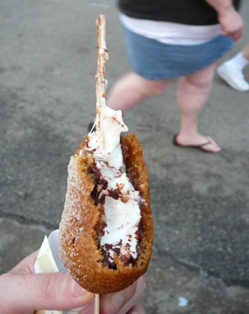 Deed Fried S’more On A Stick