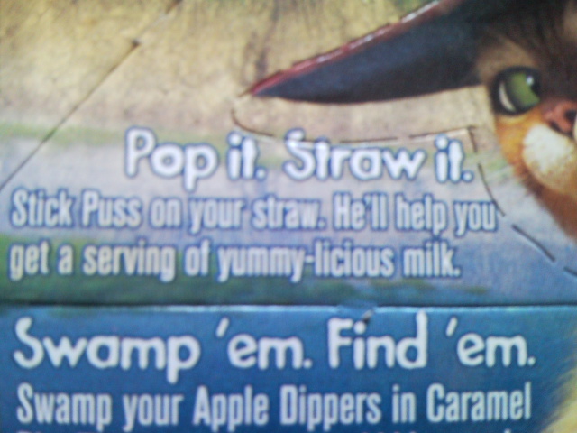 I'd like some of that on my straw...