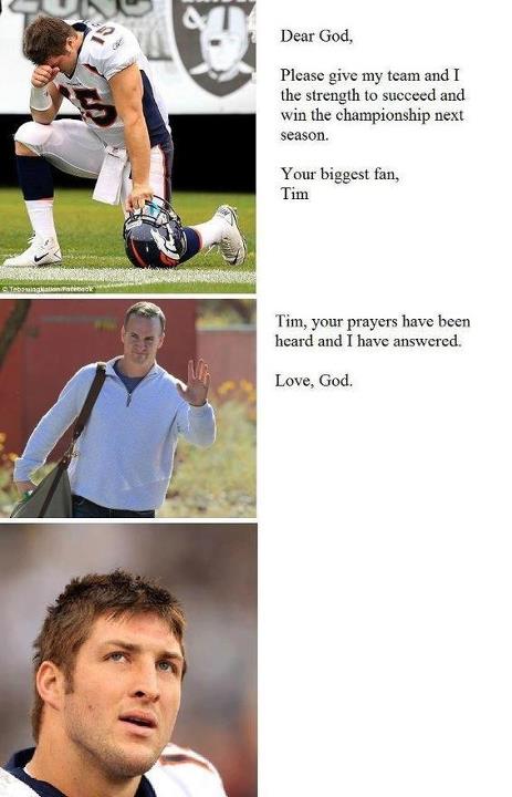 Peyton Manning is God