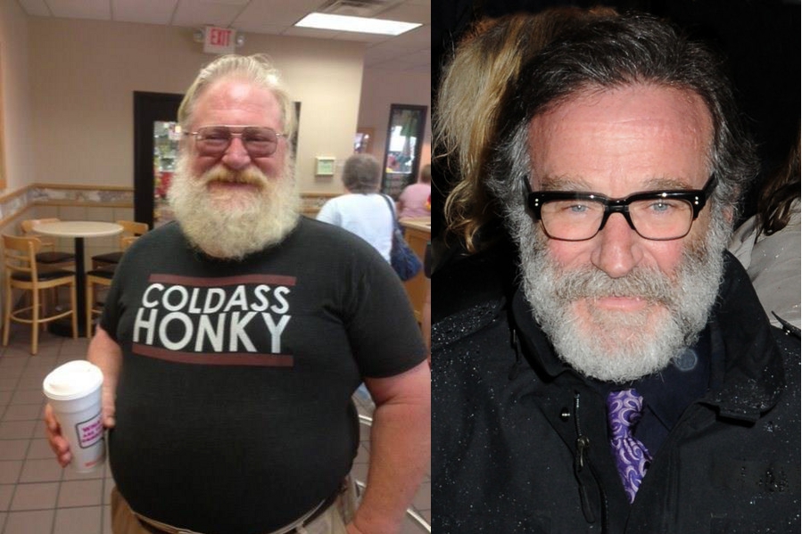 This honky looks like Robin Williams