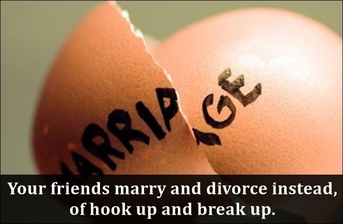 egg - Pripoe Your friends marry and divorce instead, of hook up and break up.