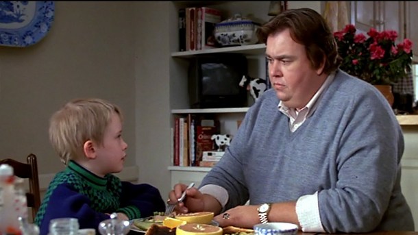 The idea for Home Alone occurred to the producer John Hughes during the making of Uncle Buck, a 1989 comedy which also starred Macaulay Culkin.
