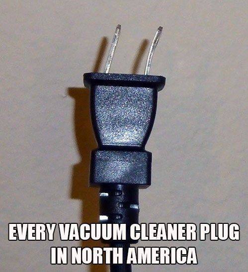 Every Vacuum Cleaner Plug In North America