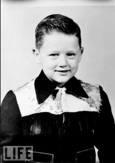 Bill Clinton, 5 Years Old, 1952