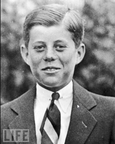 John F. Kennedy, 10 Years Old, 1927