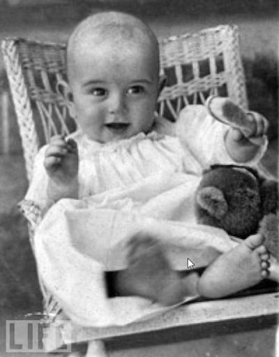 Lyndon Johnson, 6 Months Old, 1909