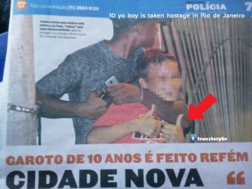 kid held hostage - Polcia 10 yo boy is taken hostage in Rio de Janeiro Garoto De 10 Anos Feito Refm Cidade Nova 46