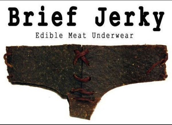 bad valentines gifts - Brief Jerky Edible Meat Underwear