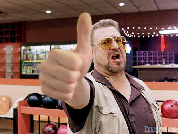 Someone Replaced Guns In Movies With A Thumbs Up...