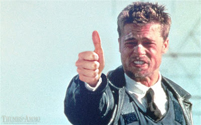 Someone Replaced Guns In Movies With A Thumbs Up...