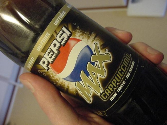 Russia cappuccino flavored Pepsi
