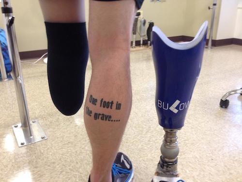 17 Amputee Tattoos That Are Clever As Hell!