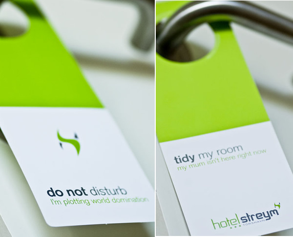Do Not Disturb: 15 More Creative Hotel Door Hangers!