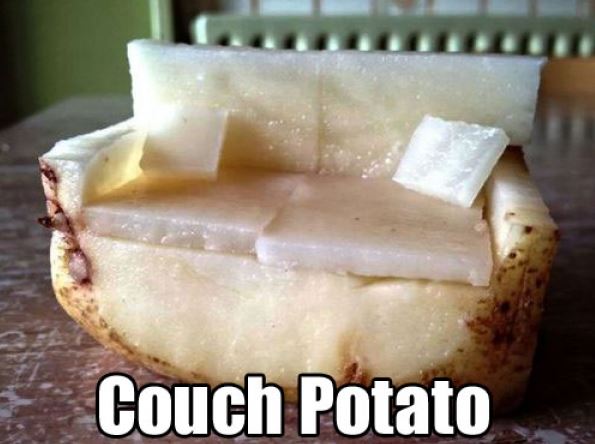 pun funny couch potato - Couch Potato