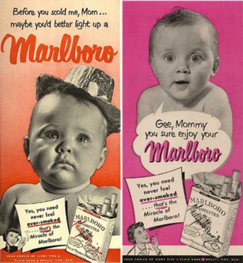 24 Vintage Cigarette Ads