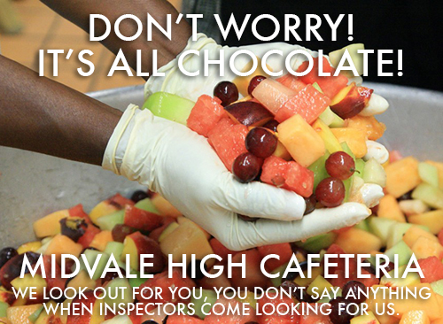 19 Food Ads From School Cafeterias