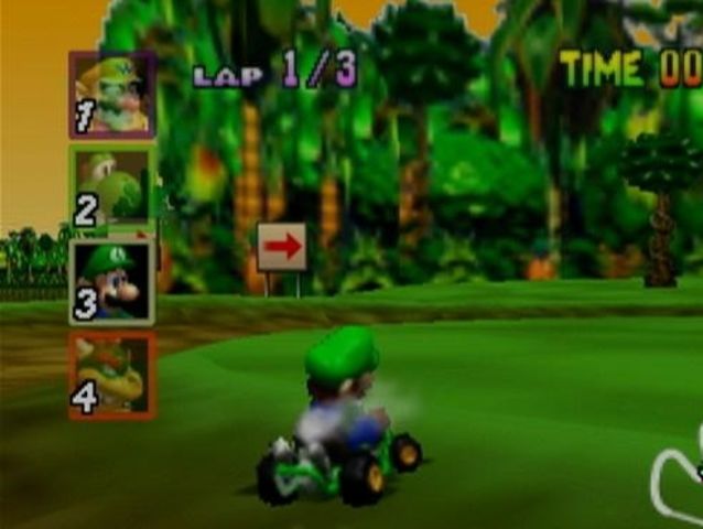 Mario Kart 64 (Nintendo 64, 1996)